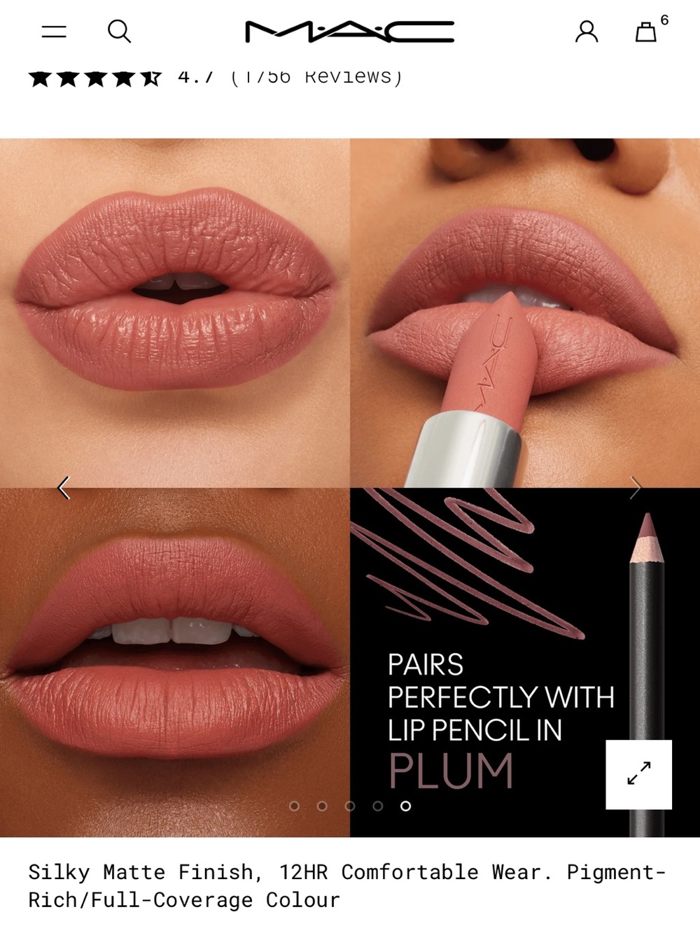 Mac M·A·CXIMAL SILKY MATTE LIPSTICK